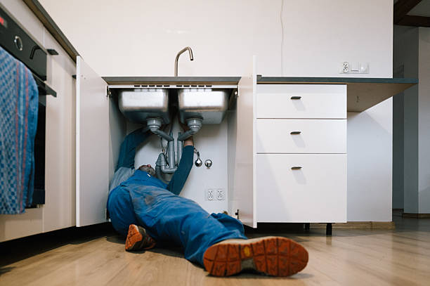 Professional Drain Cleaning technician working in Sherrodsville, OH